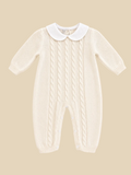 Tutina con colletto in cotone
