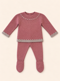 Set con dettaglio beige