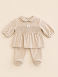 Set due pezzi beige