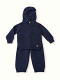 Set due pezzi con maglia cappuccio