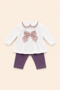 Set due pezzi viola