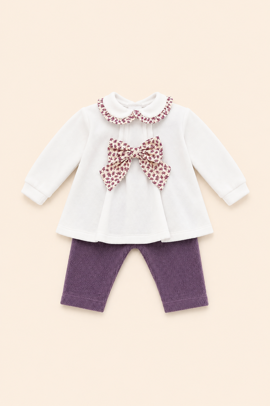Set due pezzi viola