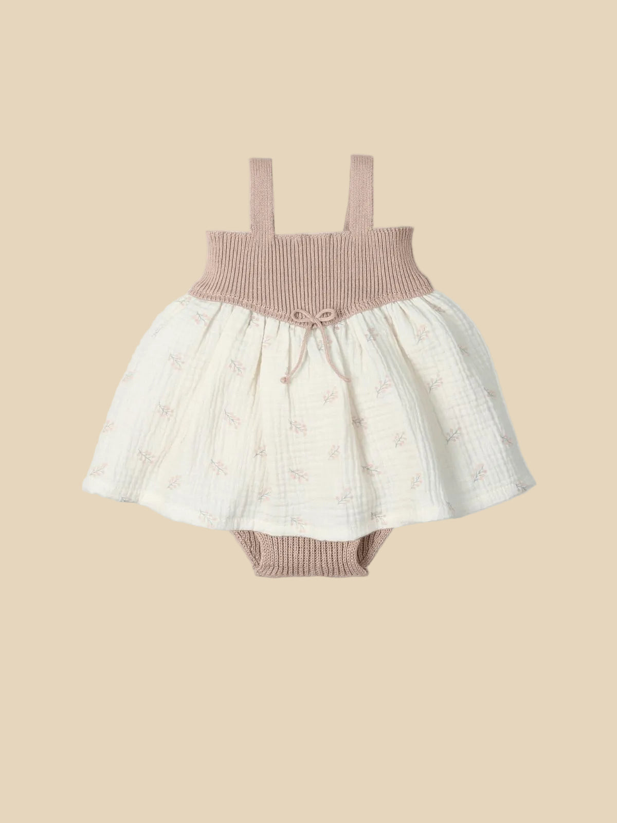Pagliaccetto bimba con fiorellini