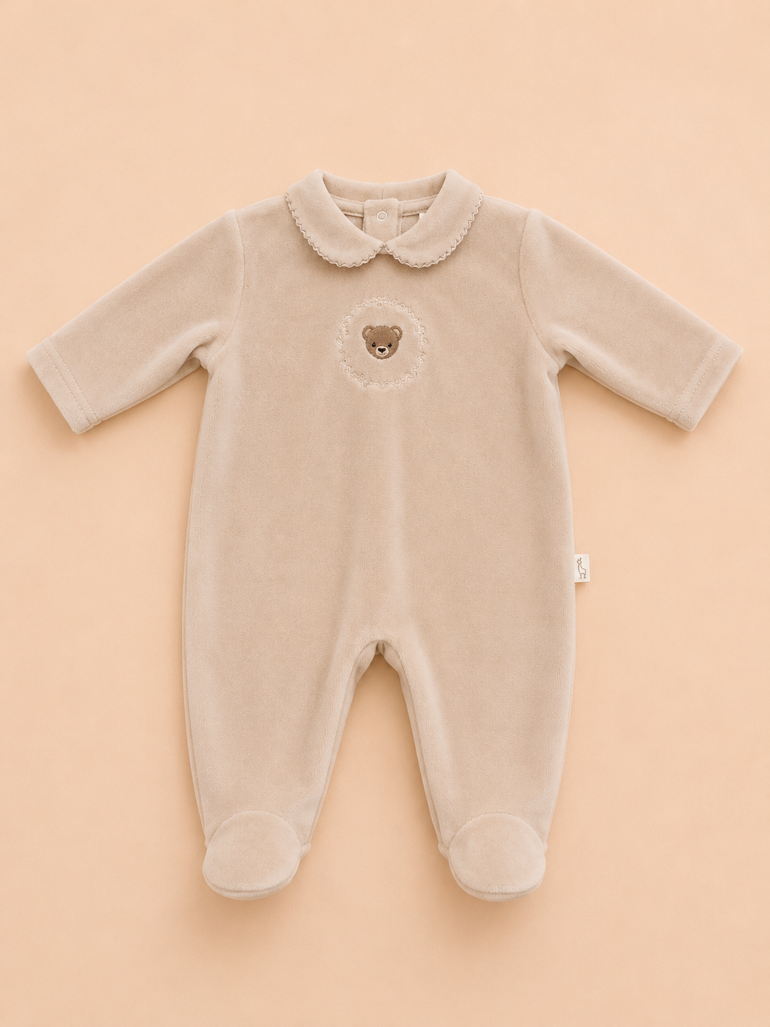 Tutina beige orso