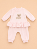 Set due pezzi orsetto rosa