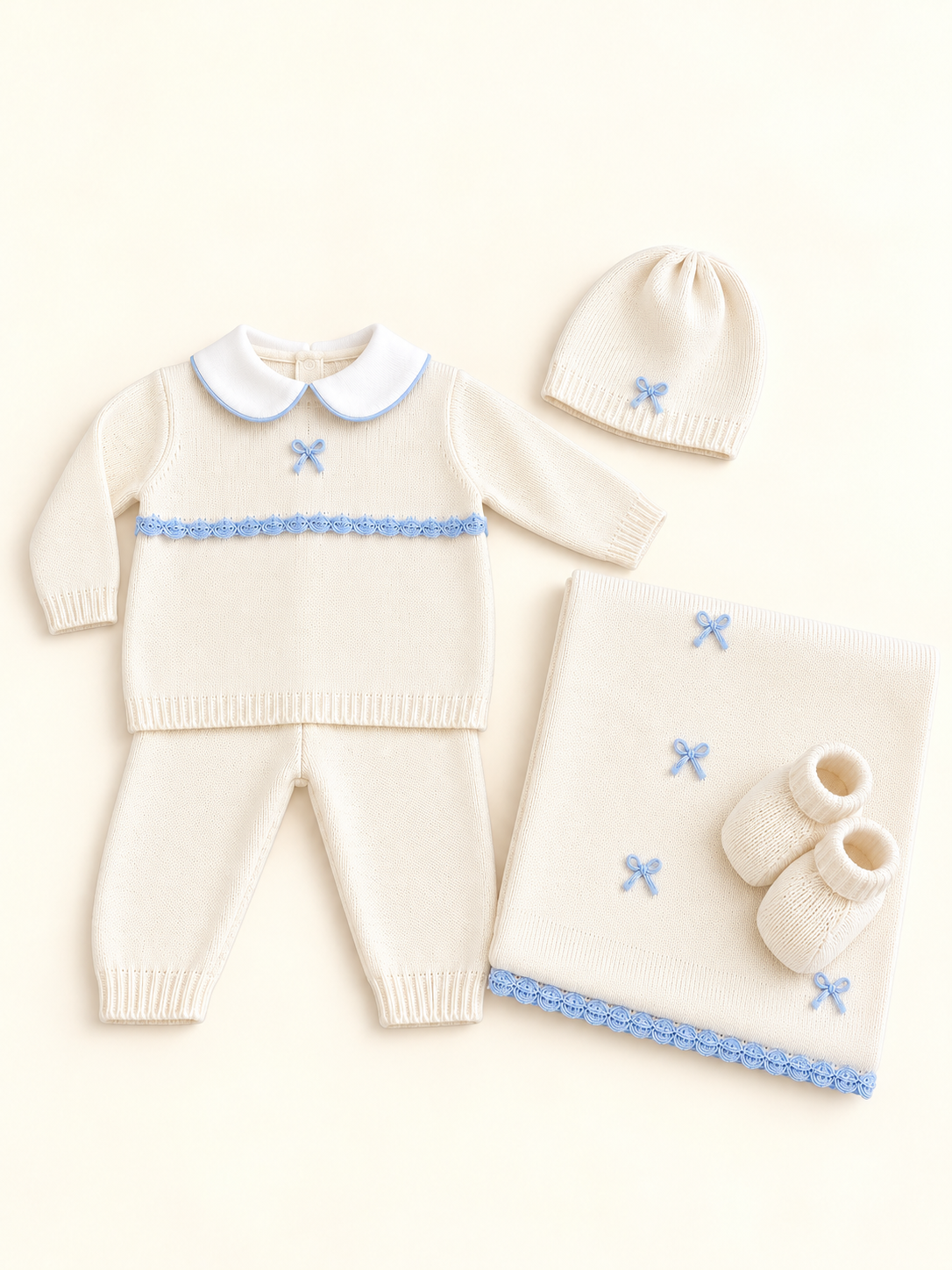 Set nascita fiocco