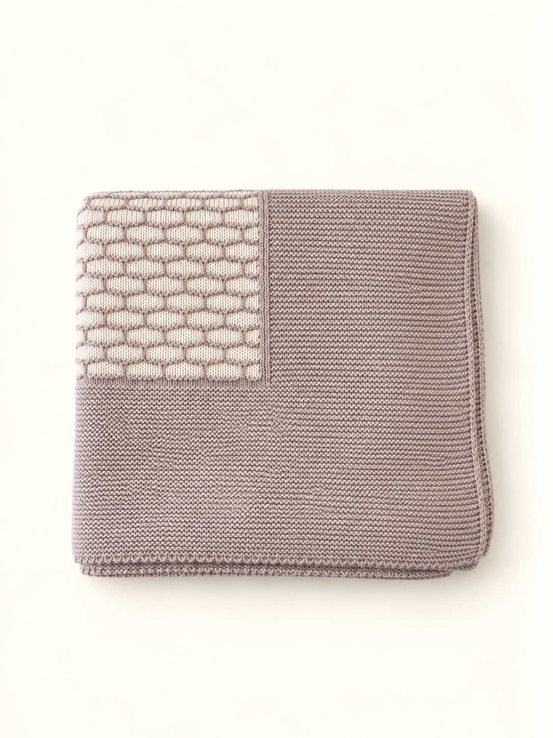 Copertina nido d’ape beige