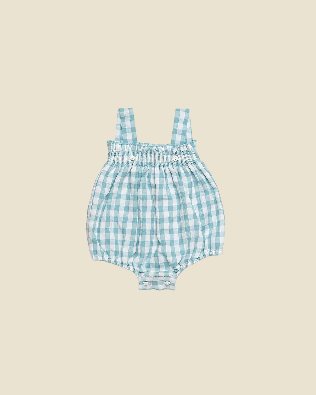 Pagliaccetto a quadri celeste e bianco