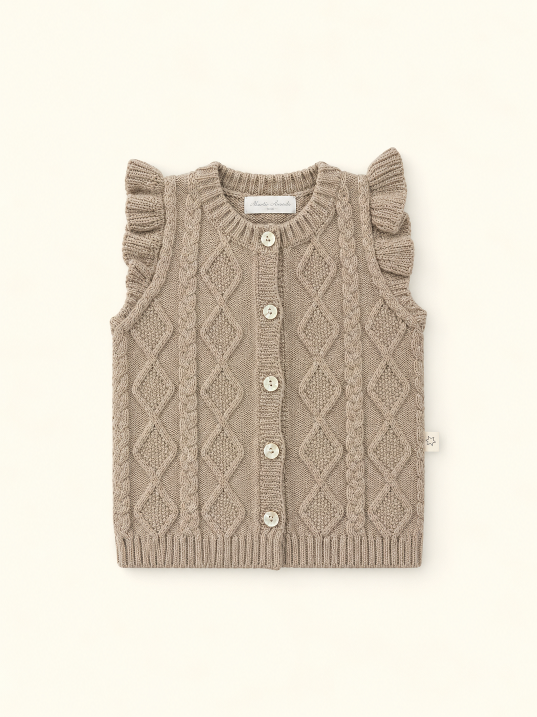 Gilet beige